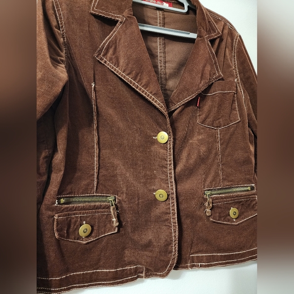 Taos Jeans Brown Jacket - Picture 2 of 5